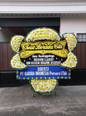 Papan Bunga Duka di Kelapa Dua