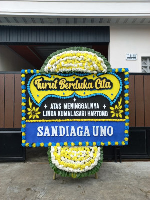Papan Bunga Duka di Kelapa Dua